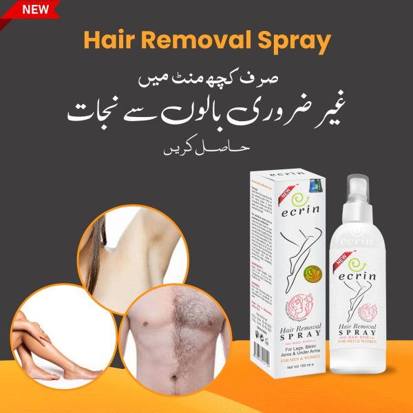 Ecrin Hair Removal Spray - 100% Original Best Result