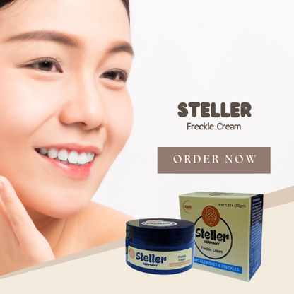 Steller Freckle Cream - Clears Blemishes & Freckles